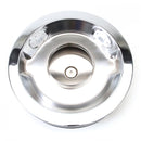 Edelbrock Air Cleaner Pro-Flo Series Round Steel Top Paper Element 14In Dia X 3 75In Dropped Base-2