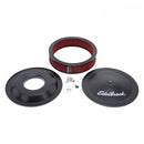 Edelbrock Air Cleaner Pro-Flo Series Round 14 In Diameter Cloth Element 3/8Indropped Base Black-2