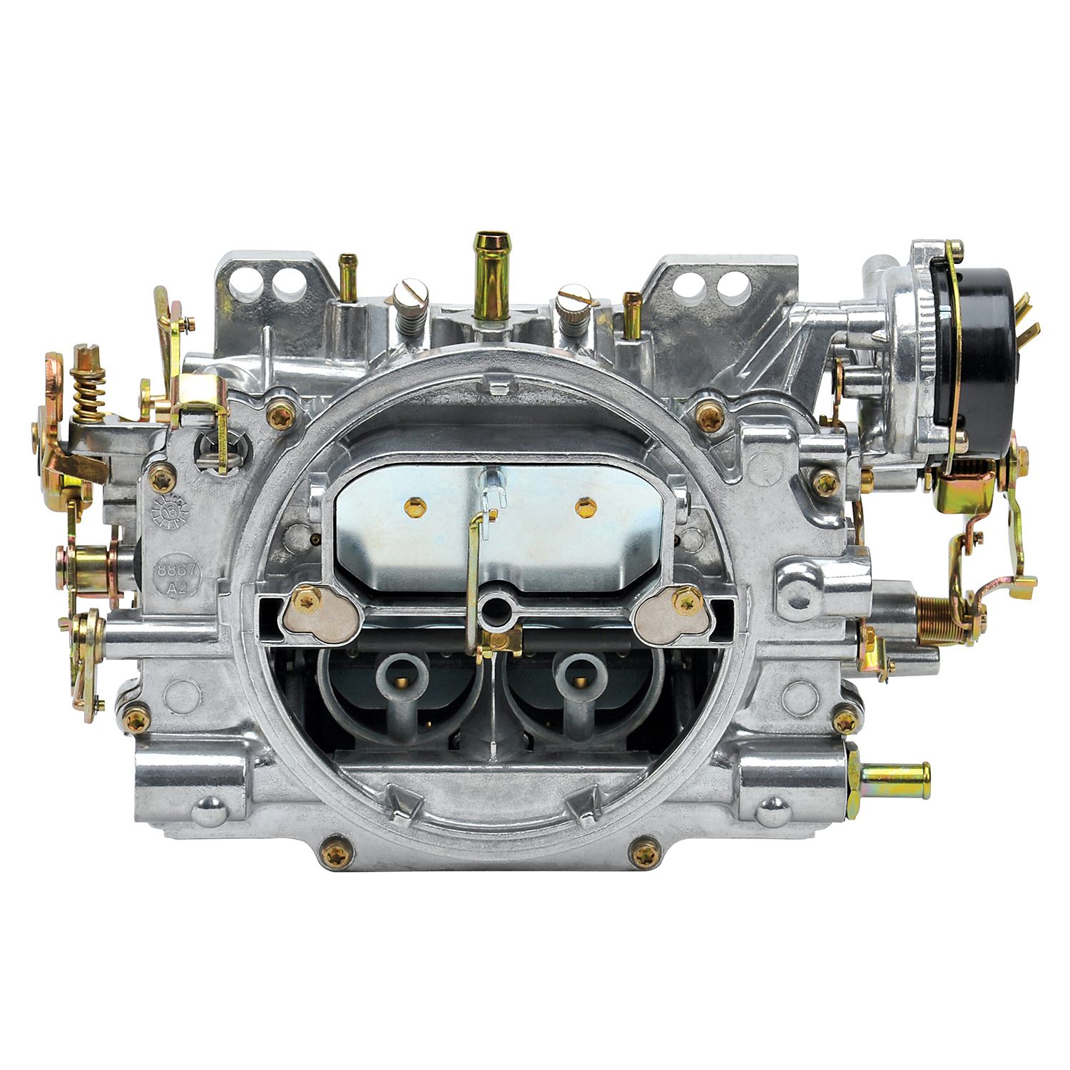 Edelbrock Carburetor Performer Series 4-Barrel 600 CFM Electric Choke Satin Finish - 0