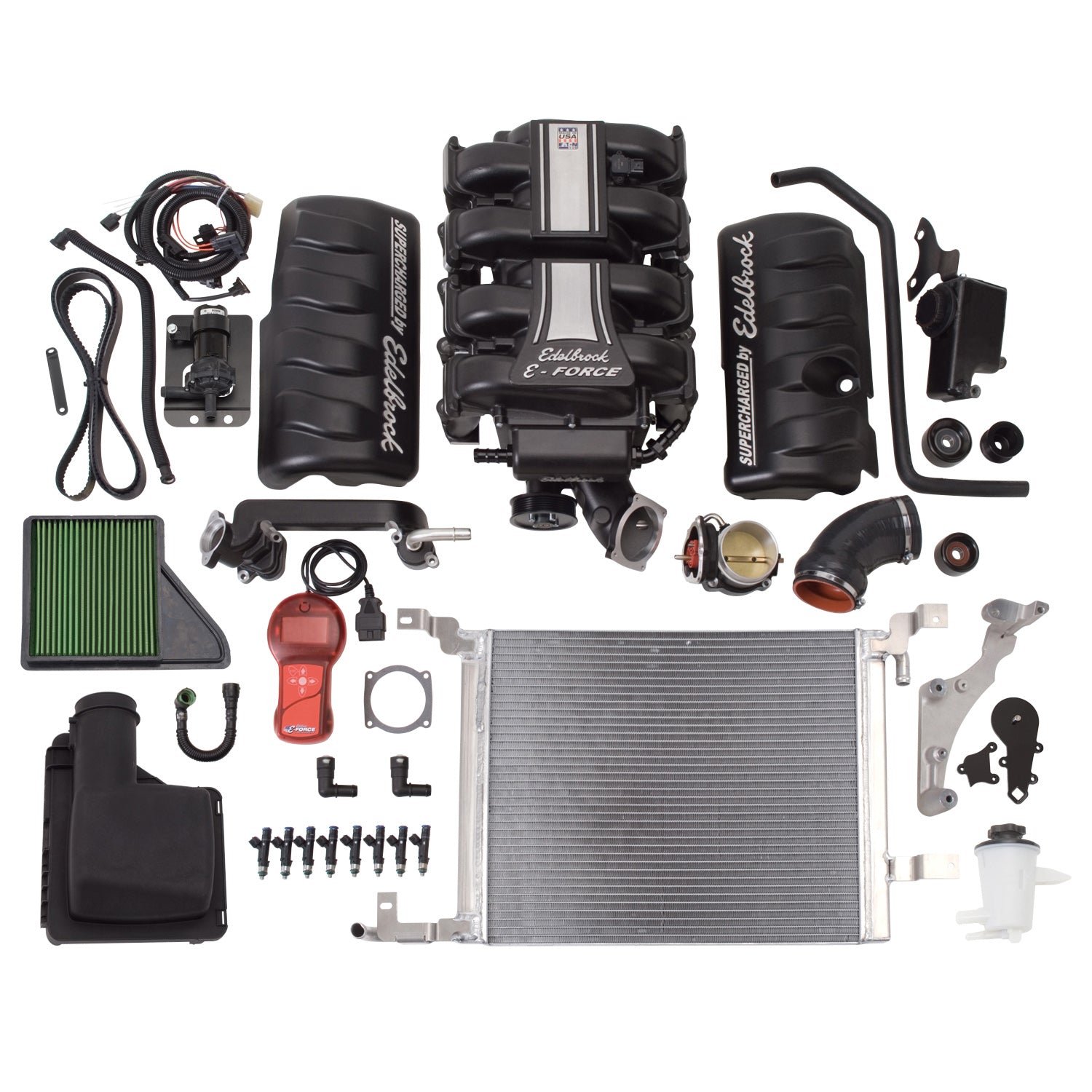 Edelbrock Stage 1 Supercharger Kit  For 2010 Mustang GT 4.6L 3V W/ Tune