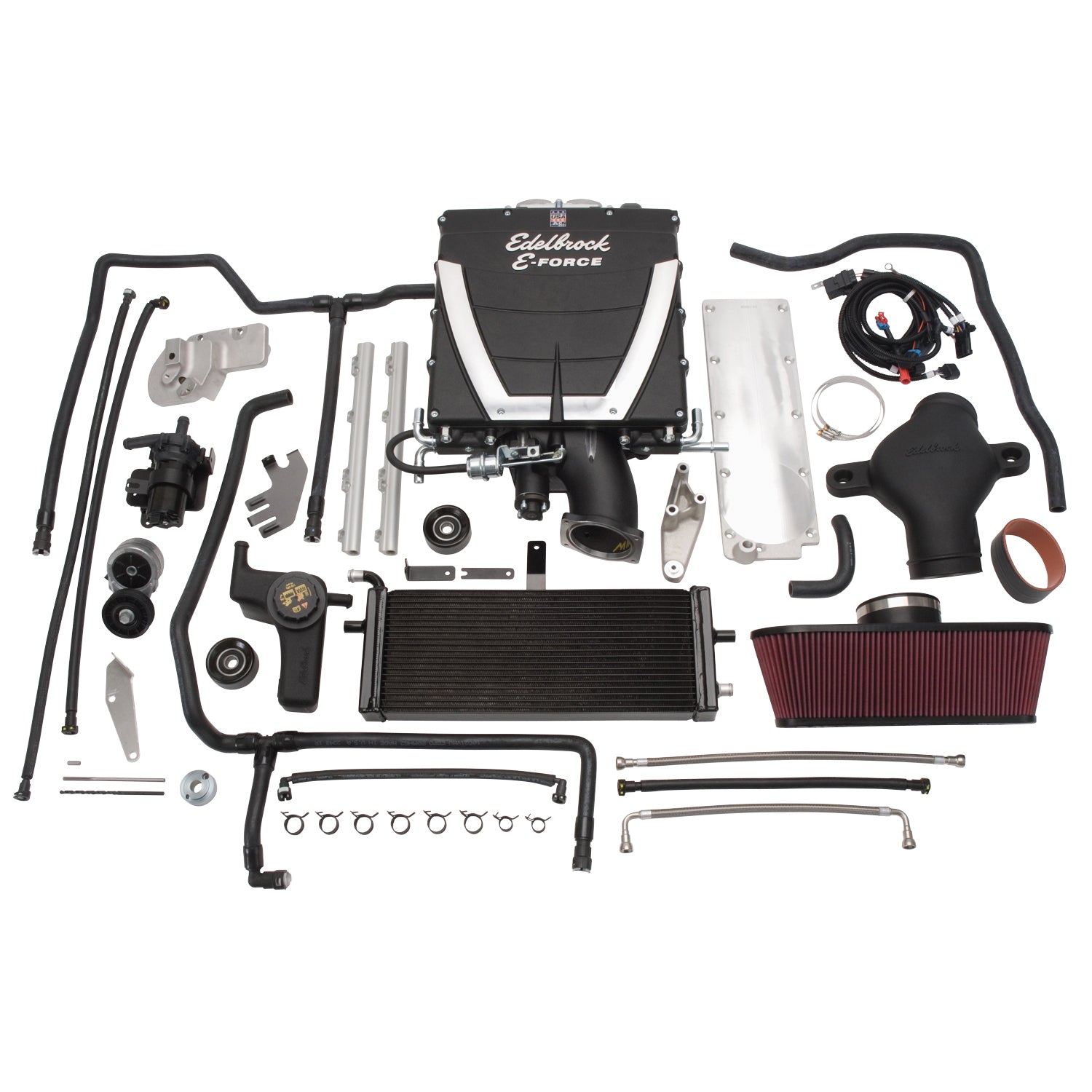 Edelbrock Pro-Tuner Supercharger Kit For 2008-13 Corvette LS3 W/O Tune