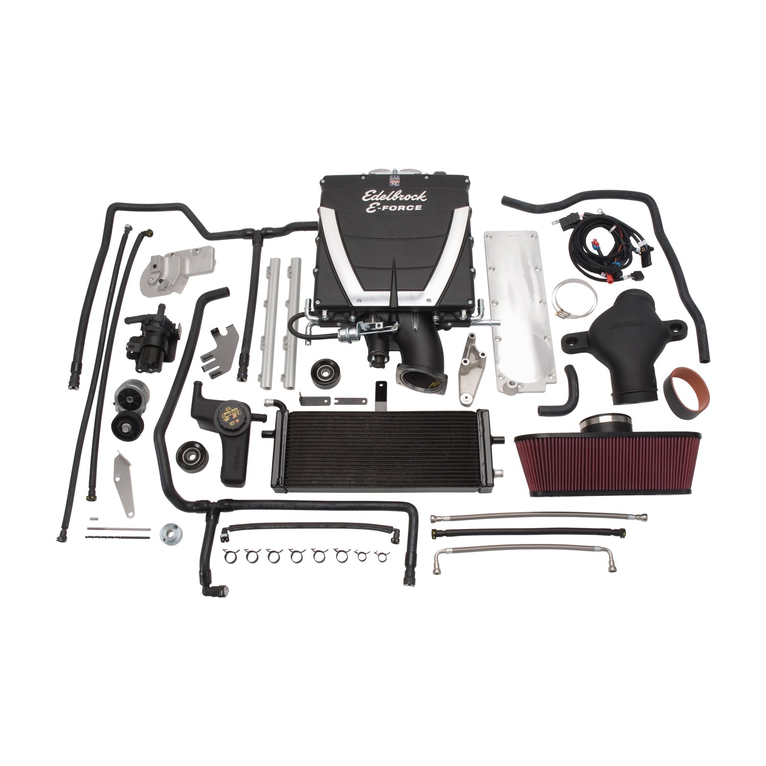 Edelbrock Pro-Tuner Supercharger Kit #1595 For 2005-07 Corvette LS2 W/O Tune
