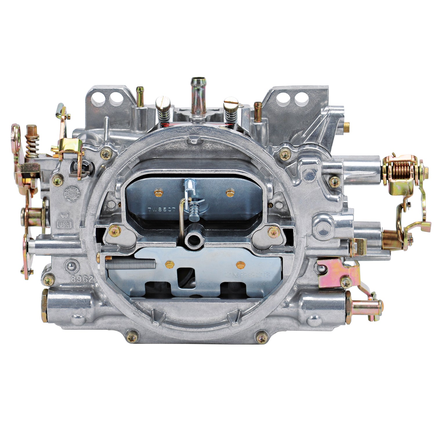 Edelbrock Carburetor AVS2 Series 4-Barrel 650 CFM Off-Road Manual Choke Satin Finish (Non-EGR) - 0