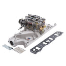 Edelbrock Manifold And Carb Kit Performer Small Block Ford 289-302 Natural Finish-2