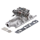 Edelbrock Manifold And Carb Kit Performer RPM Small Block Ford 289-302 Natural Finish-2
