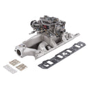 Edelbrock Manifold And Carb Kit Performer RPM Air-Gap Small Block Ford 289-302 Natural Finish-1
