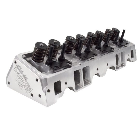 EDELBROCK E-Street Cylinder Heads Small-Block Chevy 262-400, Hydraulic Flat Tappet With Install kit