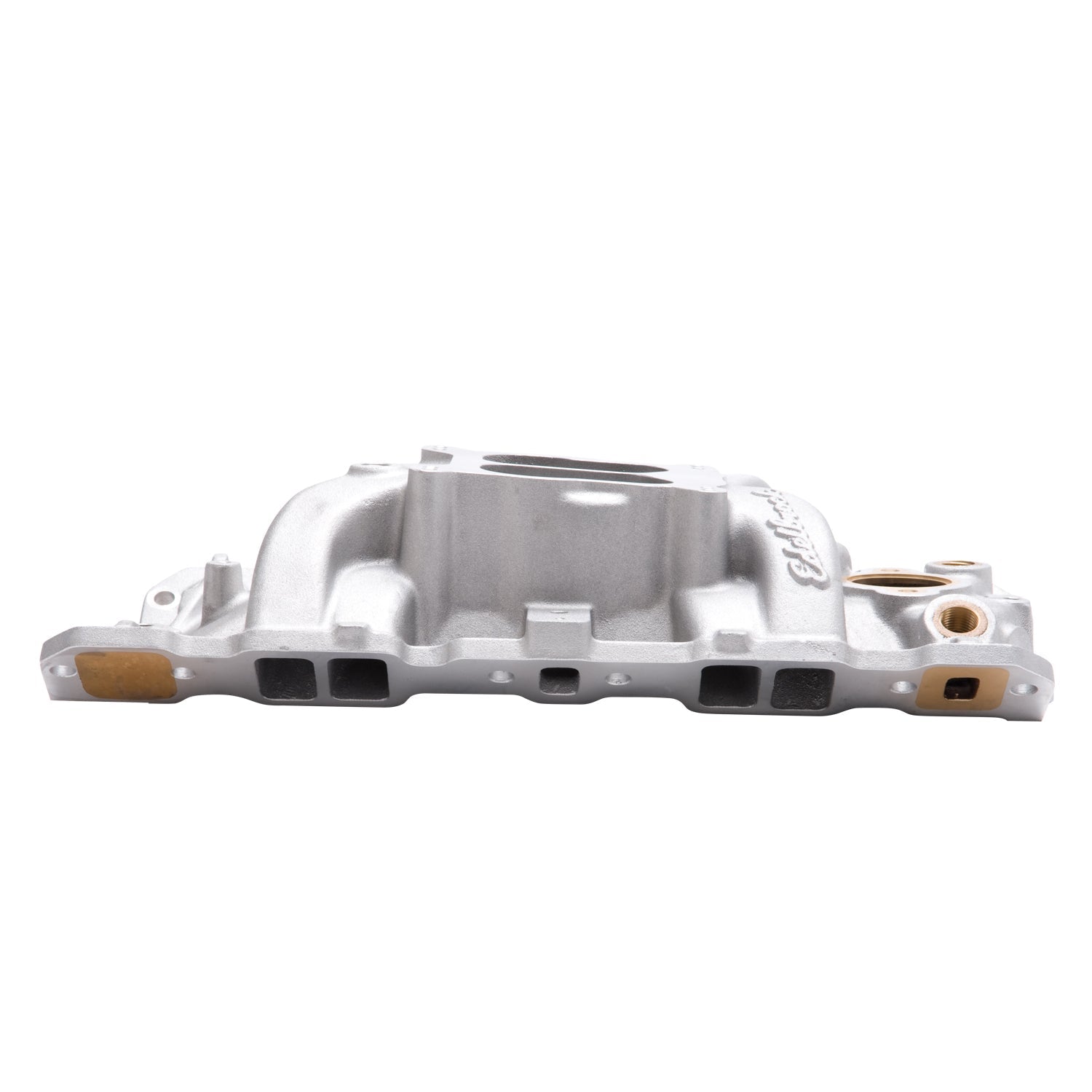 Edelbrock Manifold SBC 23-Degree Marine RPM 1987-1995 w/ Brass - 0