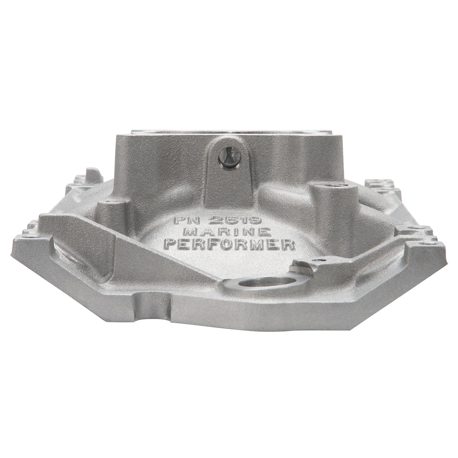 Edelbrock 96-17 Chevy 4.3 V6 Vortec Marine Engine Performer Series Intake Manifold w/8 Bolts - 0