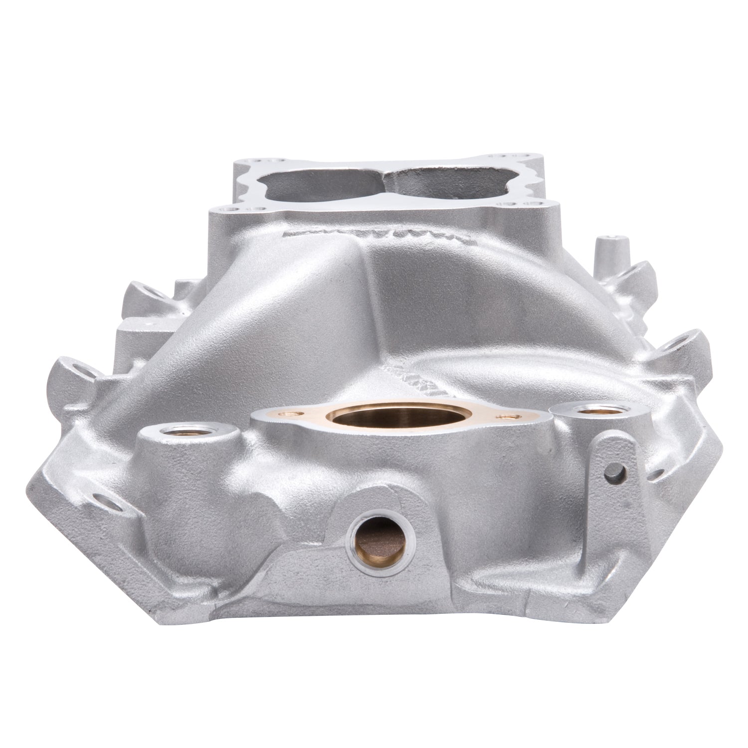 Edelbrock Manifold Marine RPM Chevy Big Block Oval Port w/ Brass - 0