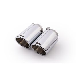 Remus 2009 Volkswagen Golf VI GTI 2.0L TSI (CCZ) Cat Back Exhaust w/Chrome Tail Pipe Set - 0