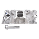Edelbrock Intake Manifold Performer Eps w/ Oil Fill Tube And Breather for Small-Block Chevy-1