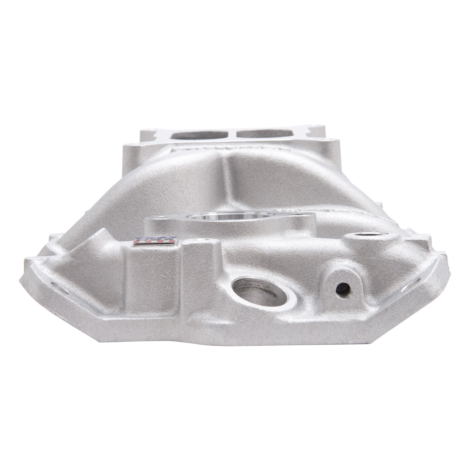 Edelbrock Intake Manifold Performer Eps w/ Oil Fill Tube And Breather for Small-Block Chevy - 0