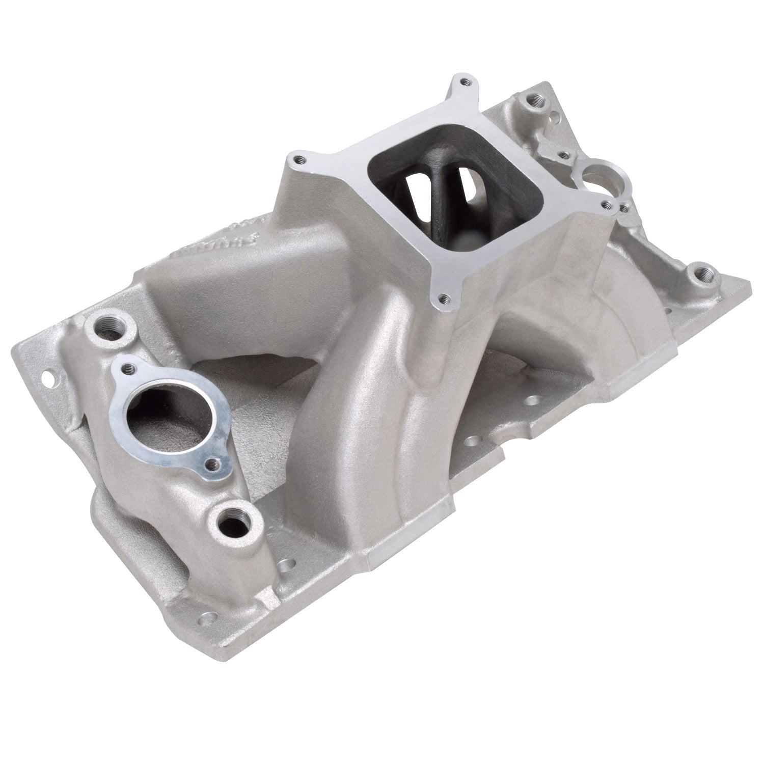 Edelbrock Super Victor SBC Manifold for GM Cast Iron Vortec Heads (Race Manifold) - 0