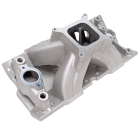 Edelbrock Super Victor SBC Manifold for GM Cast Iron Vortec Heads (Race Manifold) - 0