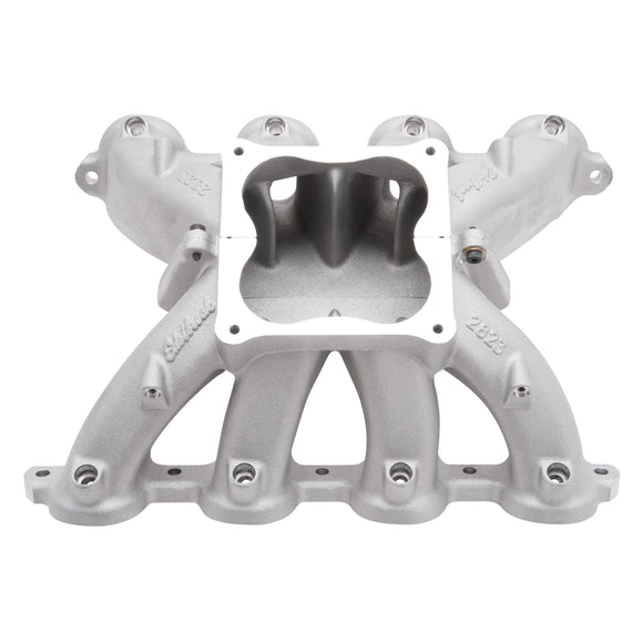 EDELBROCK Super Victor Small-Block Chevy LSR Dominator Carburetor intake manifold
