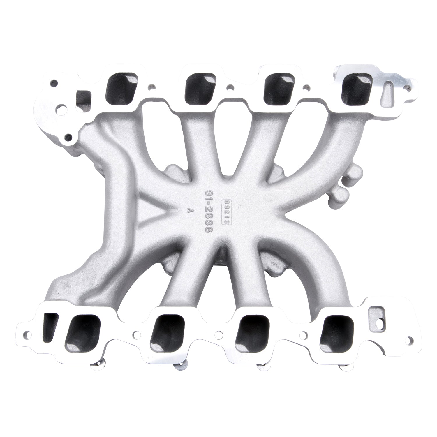 Edelbrock Victor Jr. Ford 4.6L SOHC Modular Carburetor Intake Manifold Without Electronics