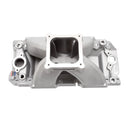 Edelbrock Manifold Chevy BB 9 8 Deck (Short) Super Victor 565 Thick Flange Rect Port Heads-1