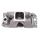 Edelbrock Manifold BBC Short Deck Super Victor 565 Conventional Rect Port Heads-1