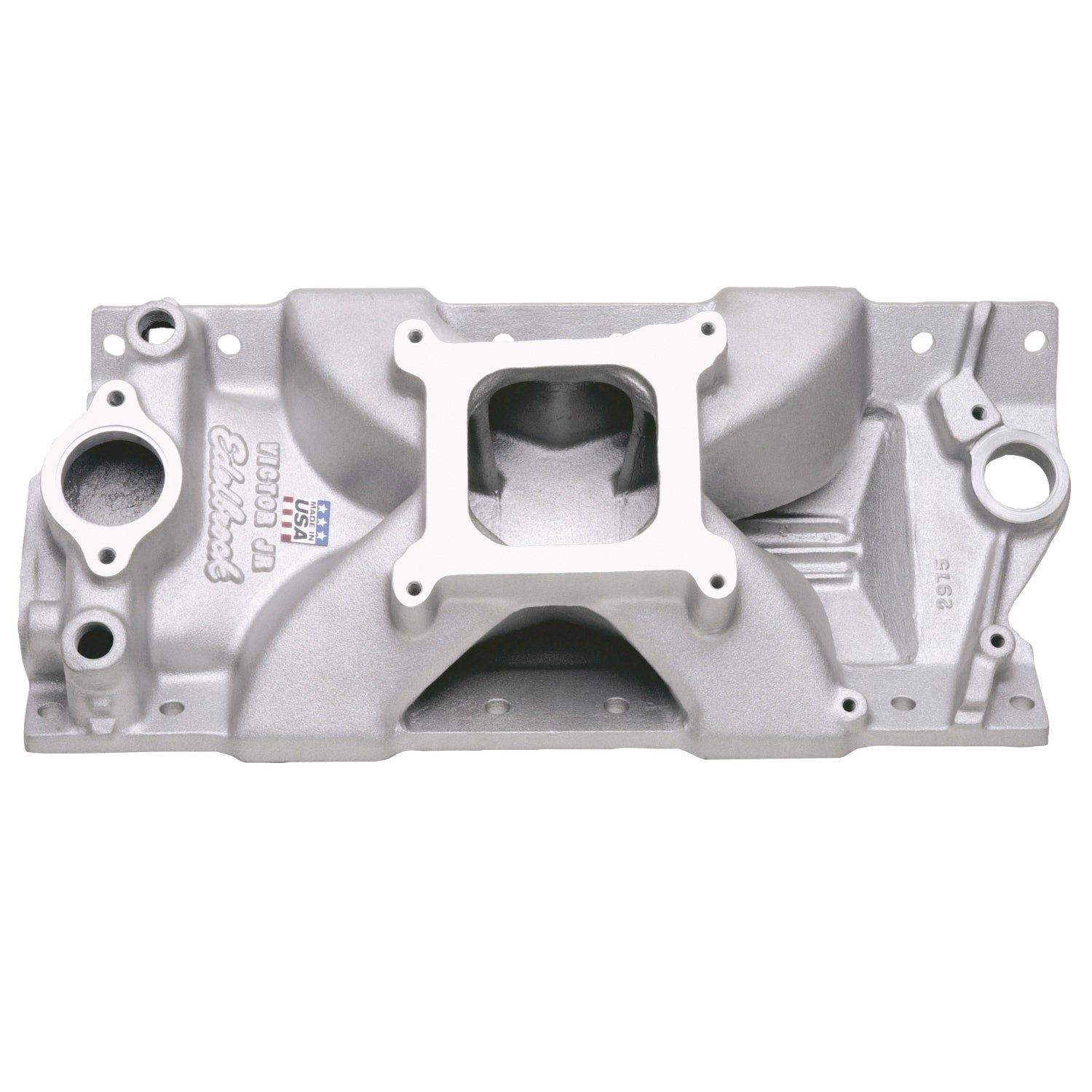 Edelbrock Victor Jr. 23 Degree Intake Manifold For Chevrolet 262-400 Small-Block V8