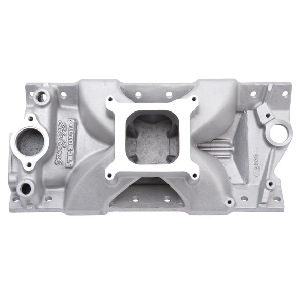 Edelbrock Victor Jr. 23 Degree Tall Intake Manifold Small-Block Chevy