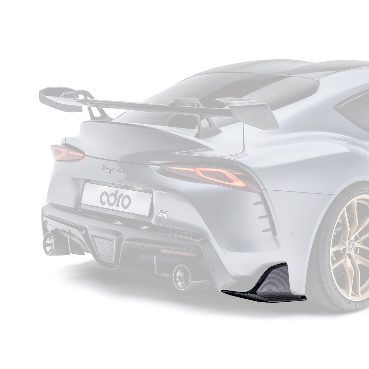 TOYOTA GR SUPRA REAR WINGLETS - 0