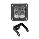 XK Glow Flush Mount XKchrome 20w LED Cube Light w/ RGB Accent Light - Spot Beam-1