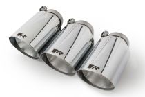 Remus 2018 Honda Civic Type-R FK8 2.0T 102mm Straight Chrome Tail Pipe Set (Triple Tip)