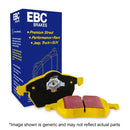 EBC 86-89 Mazda RX7 2.4 (1.3 Rotary)(Vented Rear Rotors) Yellowstuff Front Brake Pads-1