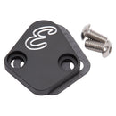 Edelbrock Fuel Pump Block-Off Plate BBC Billet Aluminum-1