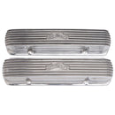 Edelbrock Valve Cover Classic Series Pontiac 1962-1979 301-455 CI V8 Polished-1