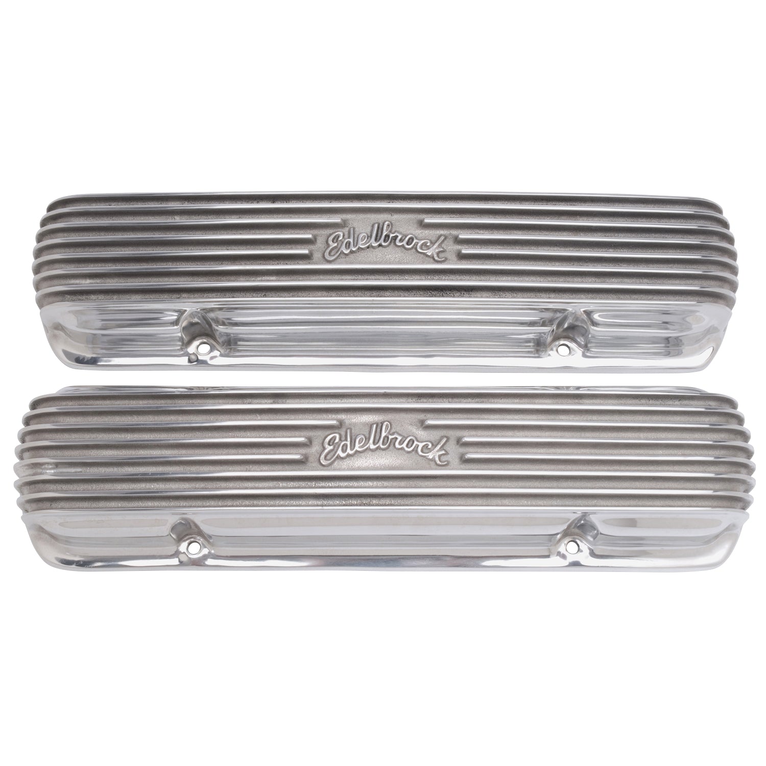 Edelbrock Valve Cover Classic Series Pontiac 1962-1979 301-455 CI V8 Polished
