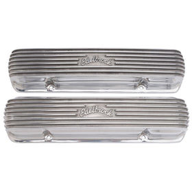 Edelbrock Valve Cover Classic Series Pontiac 1962-1979 301-455 CI V8 Polished