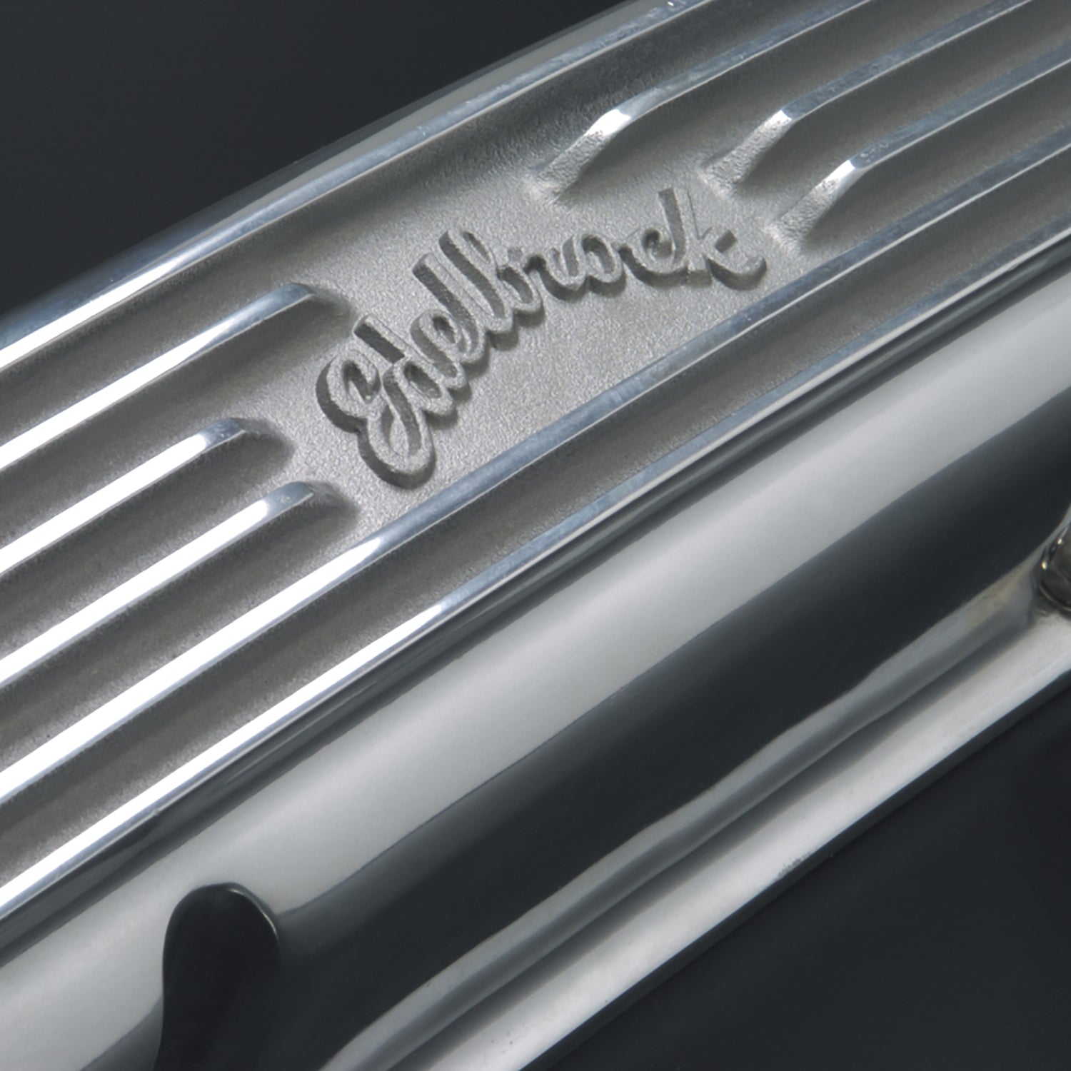 Edelbrock Valve Cover Classic Series Chevrolet 1959-1986 262-400 CI V8 Polished - 0