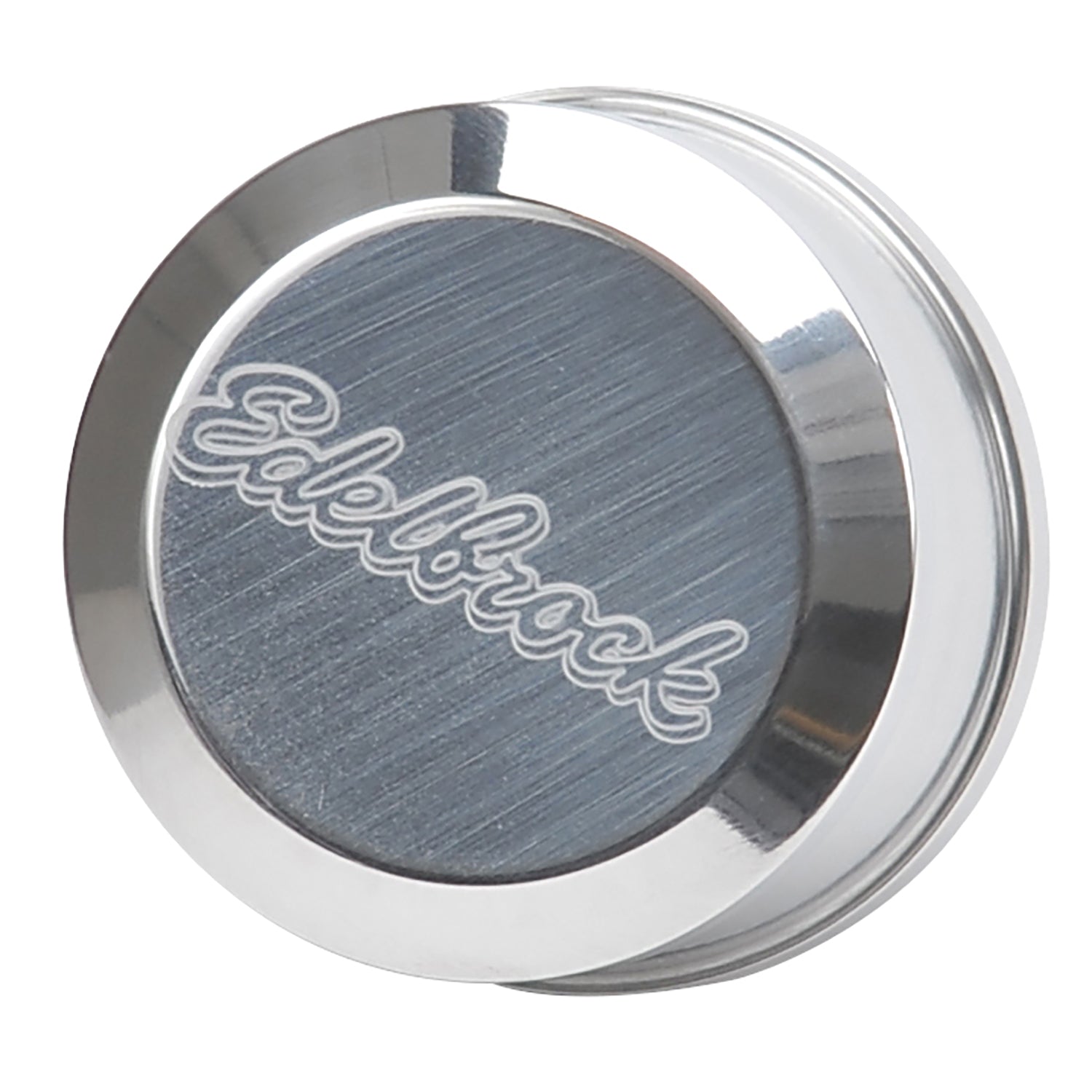 Edelbrock Billet Aluminum Breather w/ Polished Finish - 0