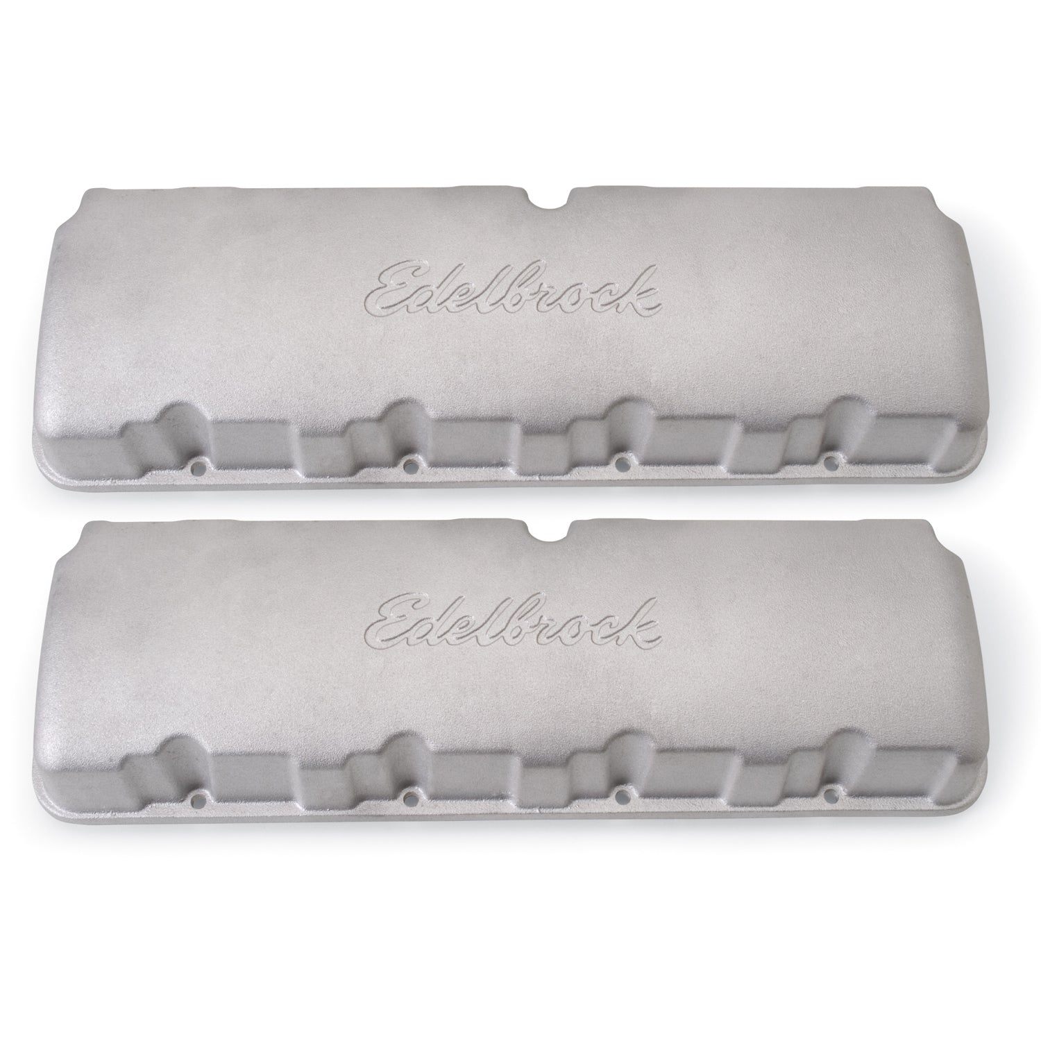 EDELBROCK Big Victor Valve Cover Set #4259 For Big-Block Chevy Race Engine