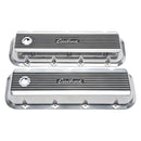 Edelbrock Valve Cover Elite II Chevrolet 1965 and Later 396-502 Big Block V8 Polished-1