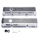 Edelbrock Valve Covers Elite II Ford FE 1958-76 Polished-1
