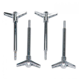 Edelbrock 2Pc Wing Bolts- 3 3/4-Inch - 0