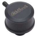 Edelbrock PCV for Valve Cover Aluminum Round Push In w/ 90-Degree Port Breather Look-1