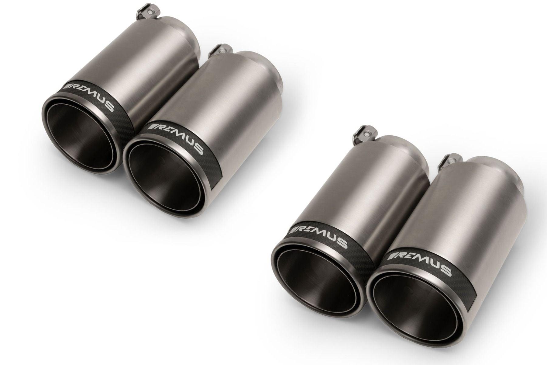 BMW M2 Competion RACING Axle-back-system L/R: RACING sport exhaust centered with 2 integrated valves (selectable tail pipes)