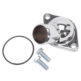 Edelbrock 15 Deg. Chrome Waterneck for Chevy 4.3L V6 & Chevy V8
