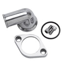 Edelbrock 90 Deg. Polished Aluminum Waterneck for Chevy 4.3L V6 & Chevy V8-1