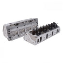 Edelbrock 1Pr SBF Cyl Head E-205 2 08 Intake Complete Assembled w/ Springs-1