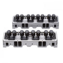 Edelbrock 1Pr Cyl Head E-210 SBC 64cc Perf RPM (Complete Pair)-1