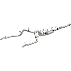 MagnaFlow 2024-2025 Chevrolet Silverado 1500 ZR2, Sierra 1500 AT4X Overland Series Cat-Back Performance Exhaust System