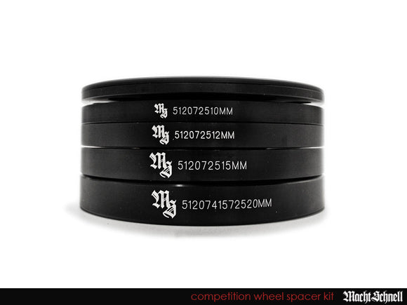 Macht Schnell Competition Wheel Spacer Kit - 5x120 12x1.5 Lug