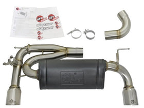 aFe MACHForce XP 16+ BMW 340i/iX 440i/iX B58 SS Axle-Back Exhaust w/Polished Tips