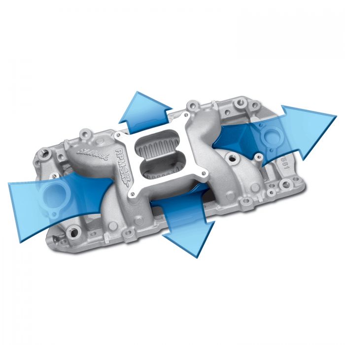 Edelbrock B/B Chevy O-Port RPM Air-Gap Manifold - 0