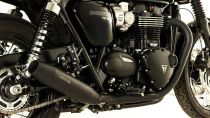 Remus 2018 Triumph Bonneville T 120 Bonneville (Euro 4) Tapered Black Slip On - Left & Right Side